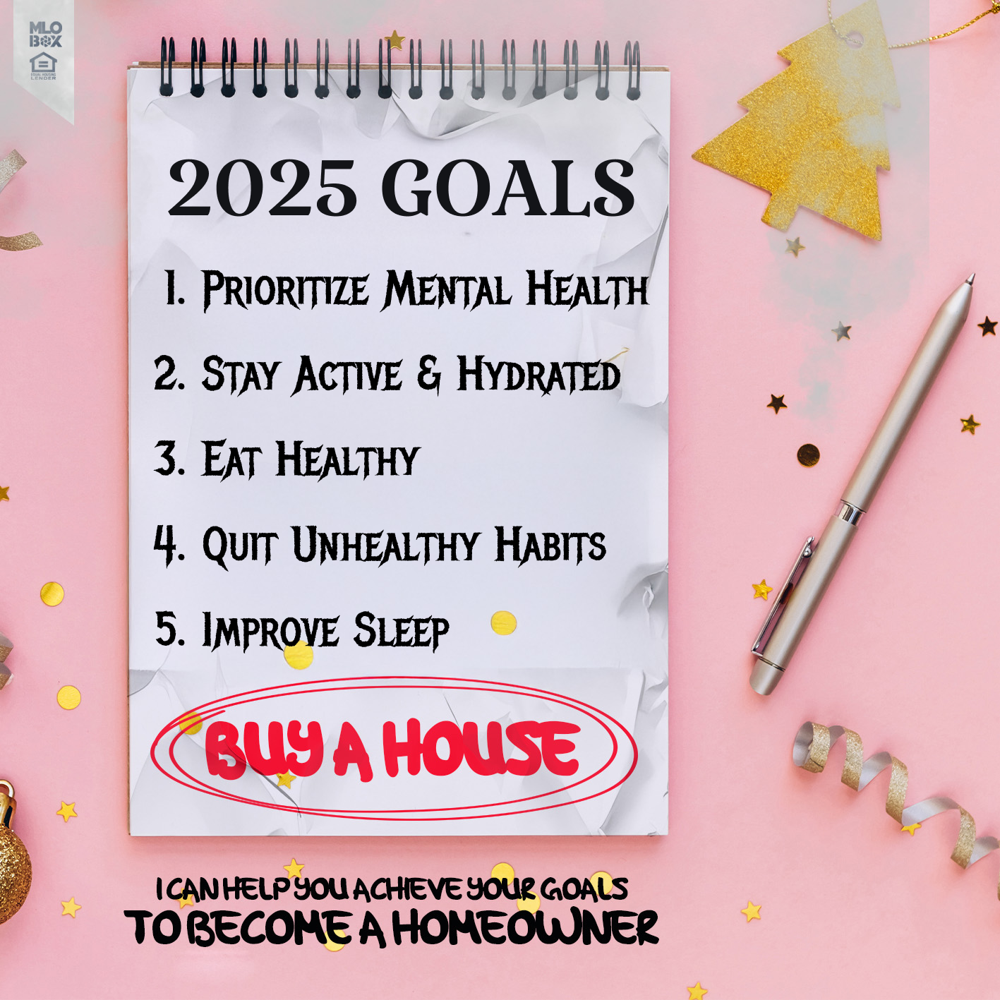2024 GOALS - David Land - Mortgage Loan Officer