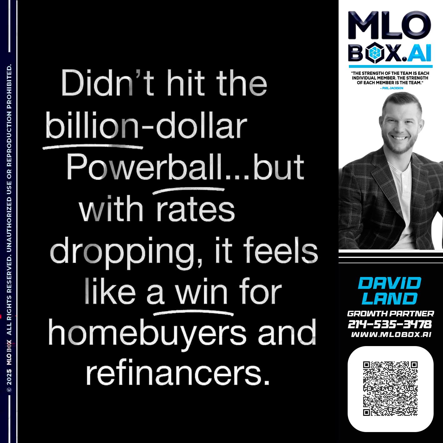 DIDNT HIT - David Land -Mortgage Loan Officer