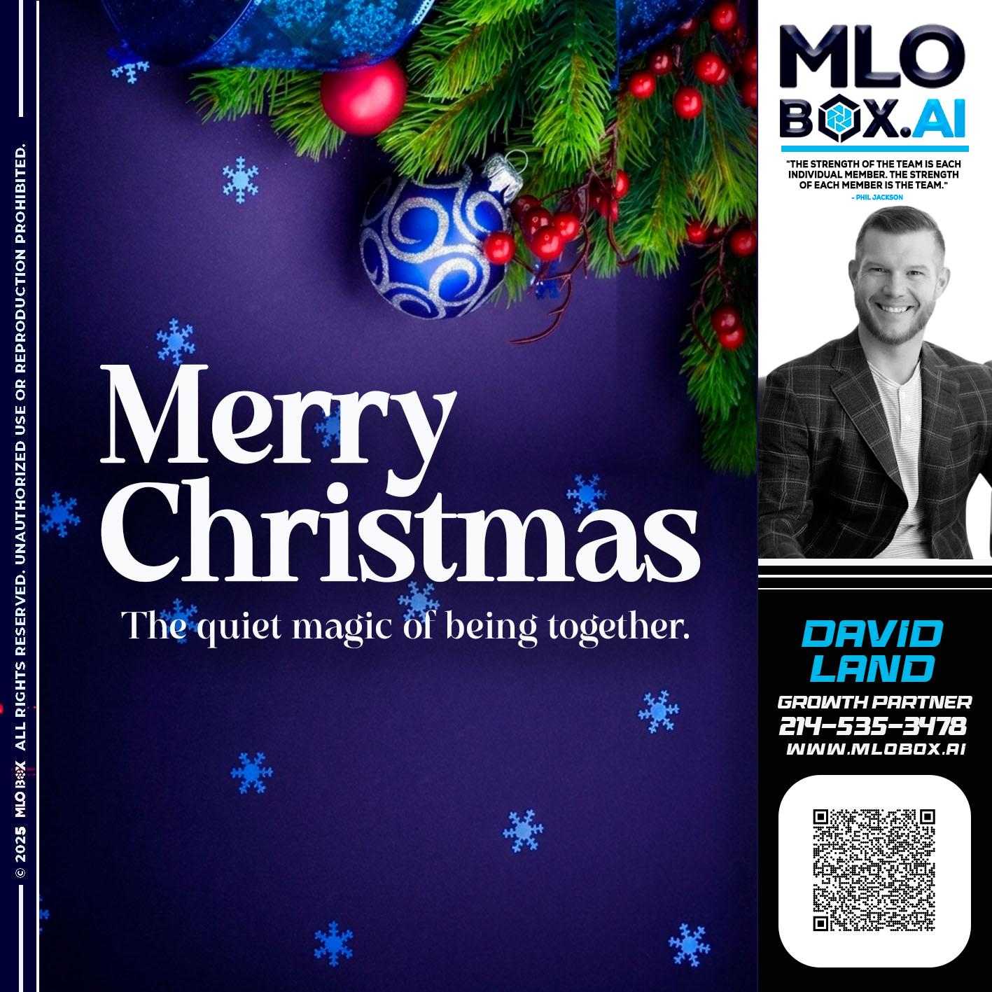 merry christmas - David Land -Mortgage Loan Officer