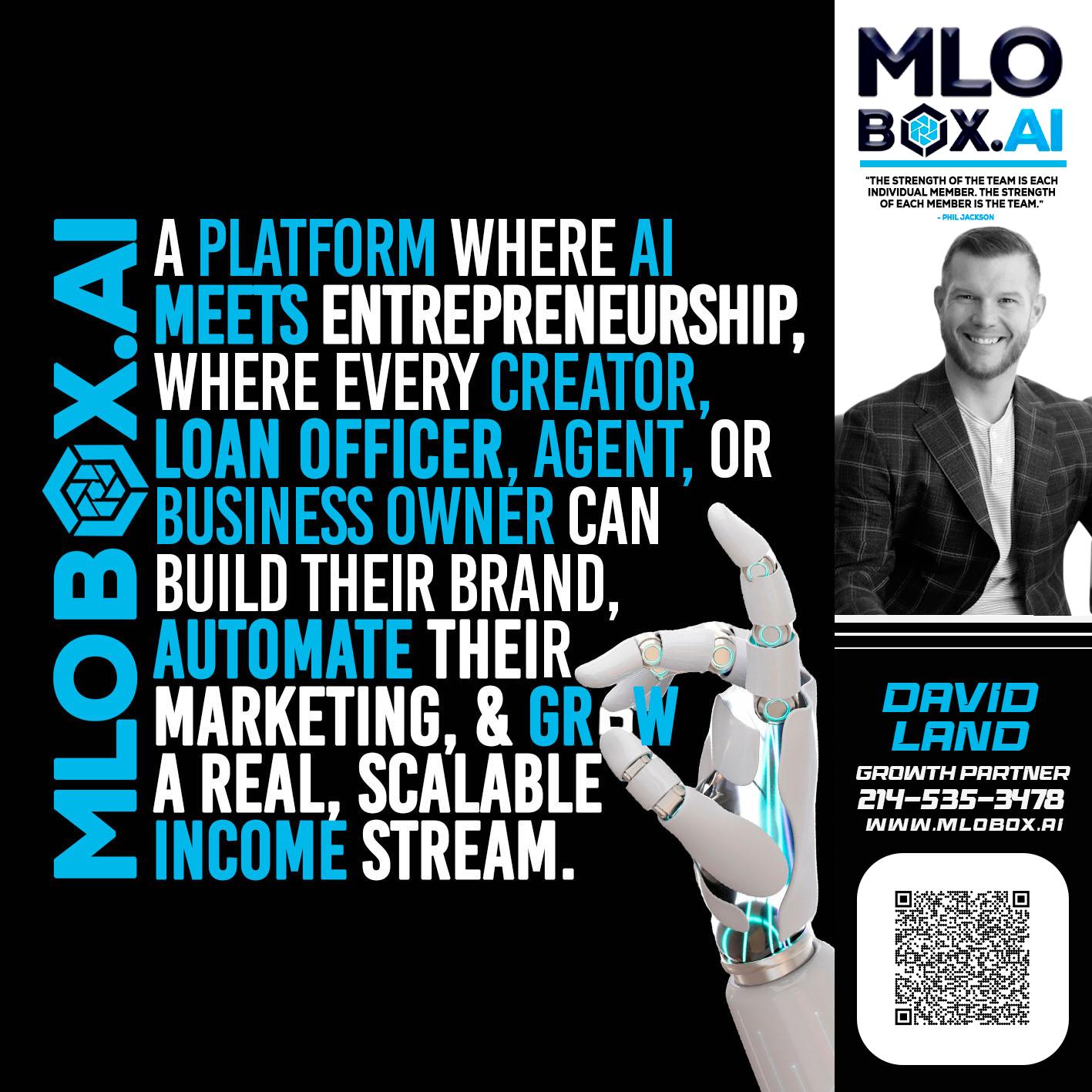 A PLATFORM - David Land -Mortgage Loan Officer