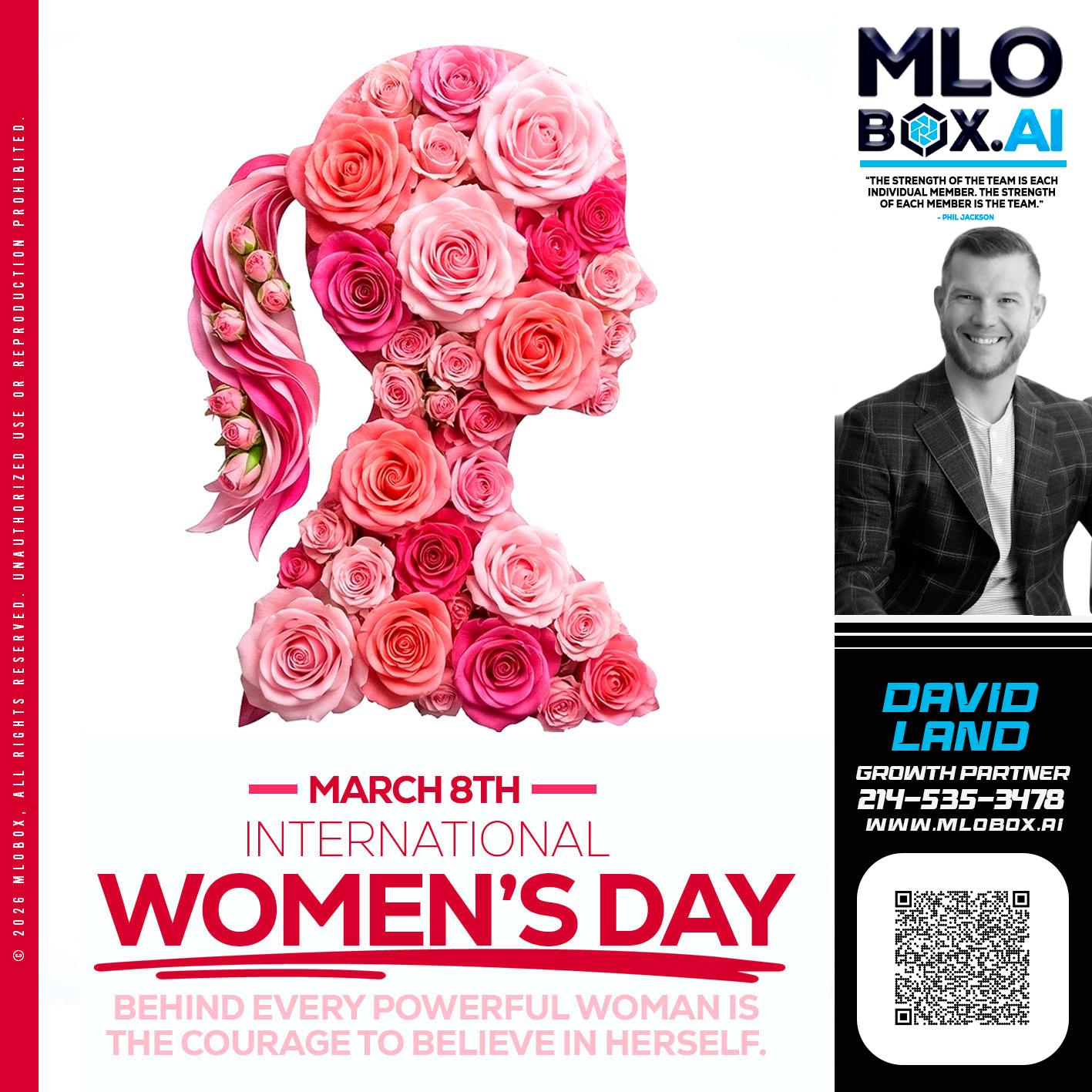 MARCH 8TH - David Land -Mortgage Loan Officer
