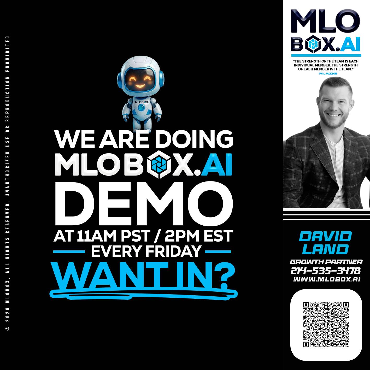 WE ARE DOING - David Land -Mortgage Loan Officer