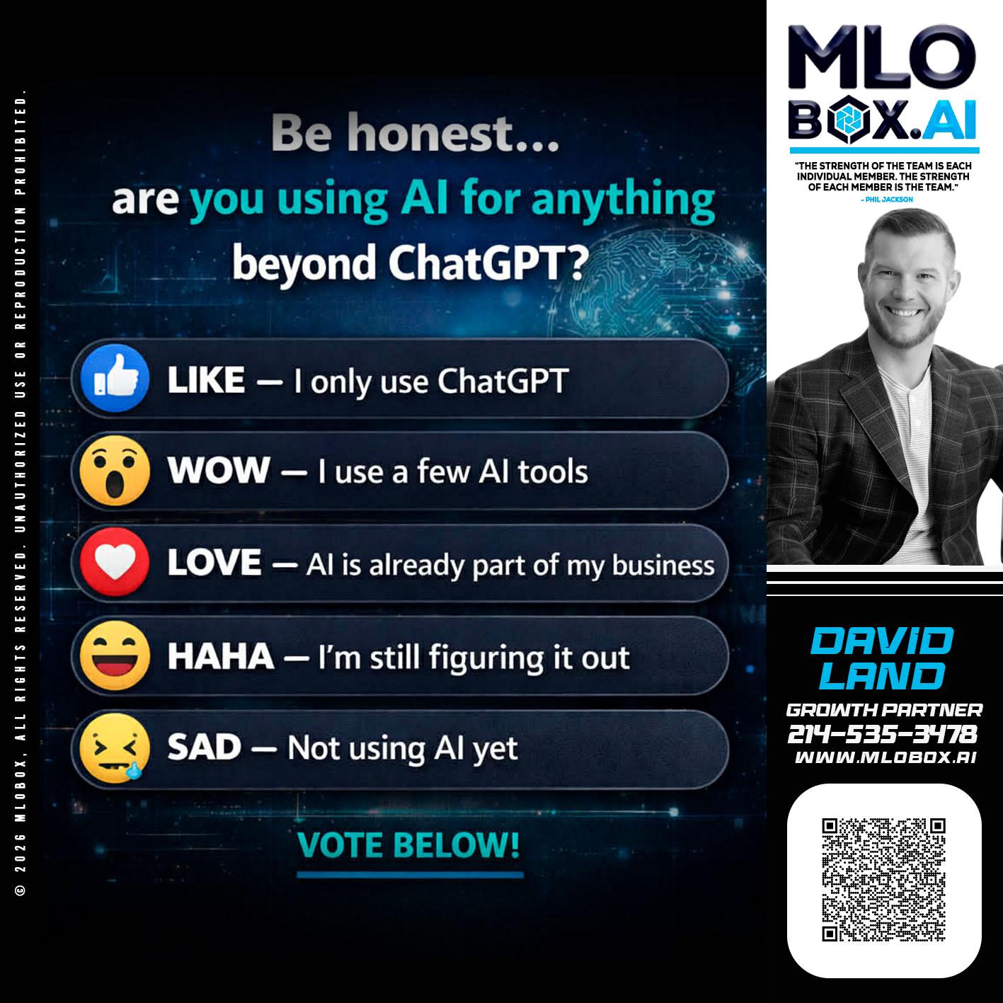 BE HONEST - David Land -Mortgage Loan Officer