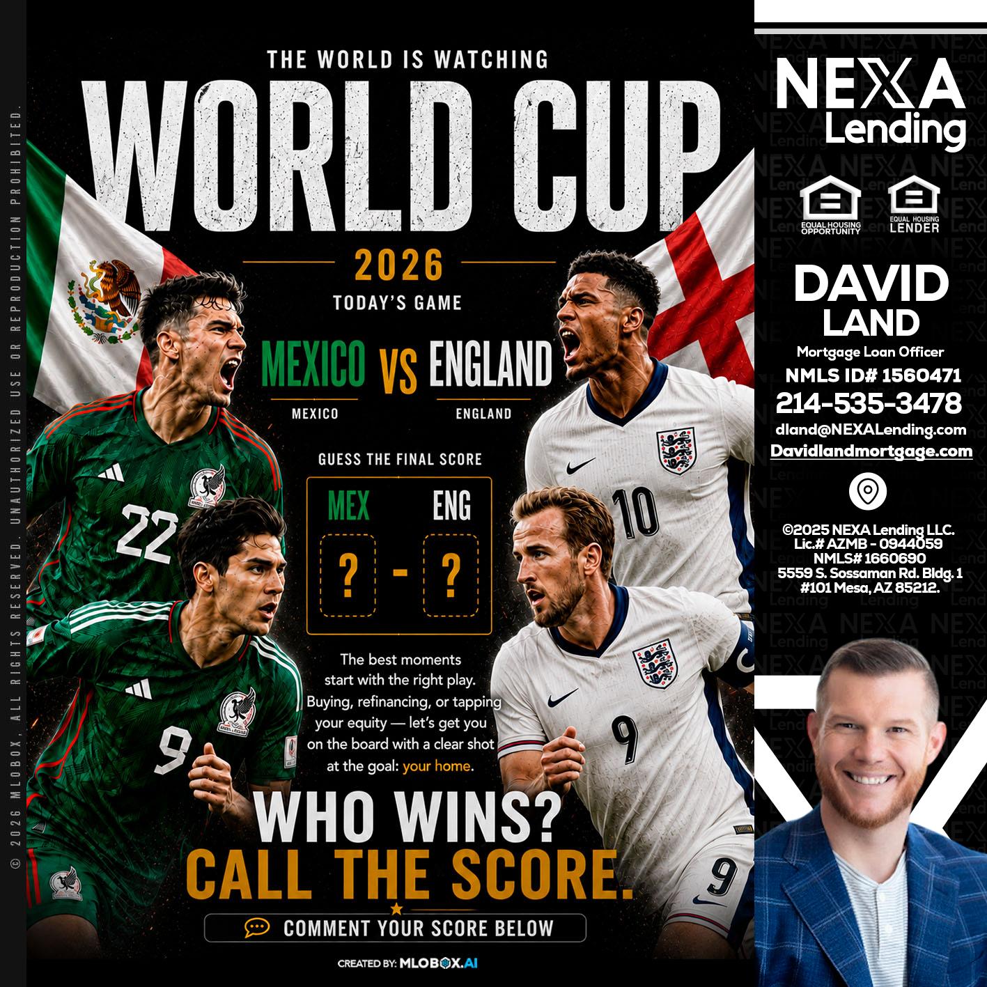 WHO'S WIN - David Land -Mortgage Loan Officer
